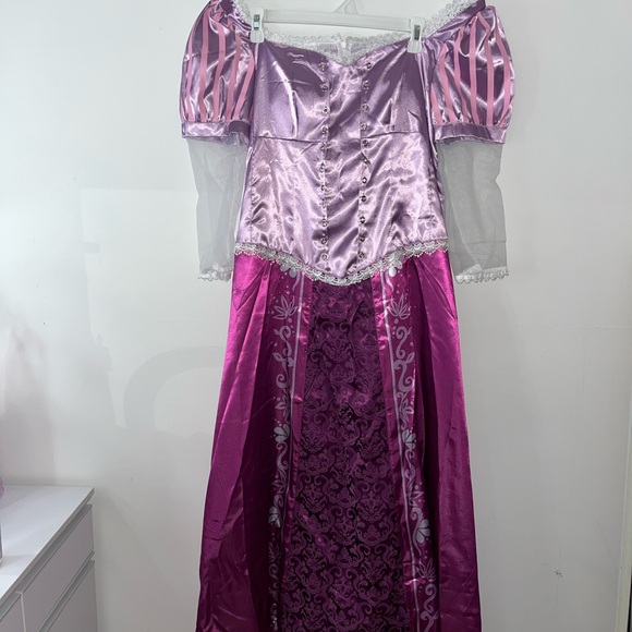 Disney Dresses & Skirts - Adult Disney Princesss Rapunzel Dress Halloween Costume Cosplay